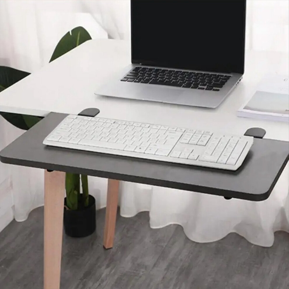 2Pcs Foldable Bracket Computer Keyboard Desk Extender Support Arm Stand Folding Desktop For Laptop Monitor 4853808690159