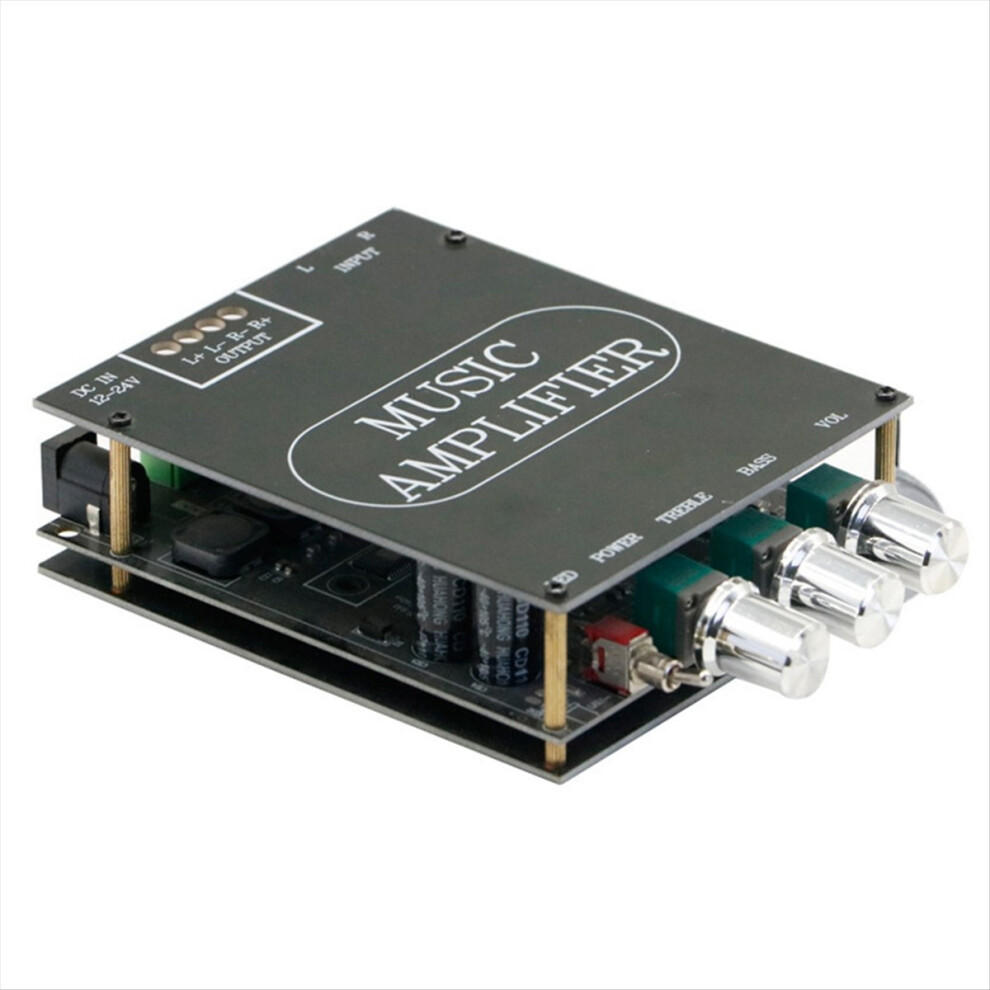 2.0 Channel Bluetooth Digital Amplifier Module High And Low Pitch Subwoofer Hifi Board 4853808693310