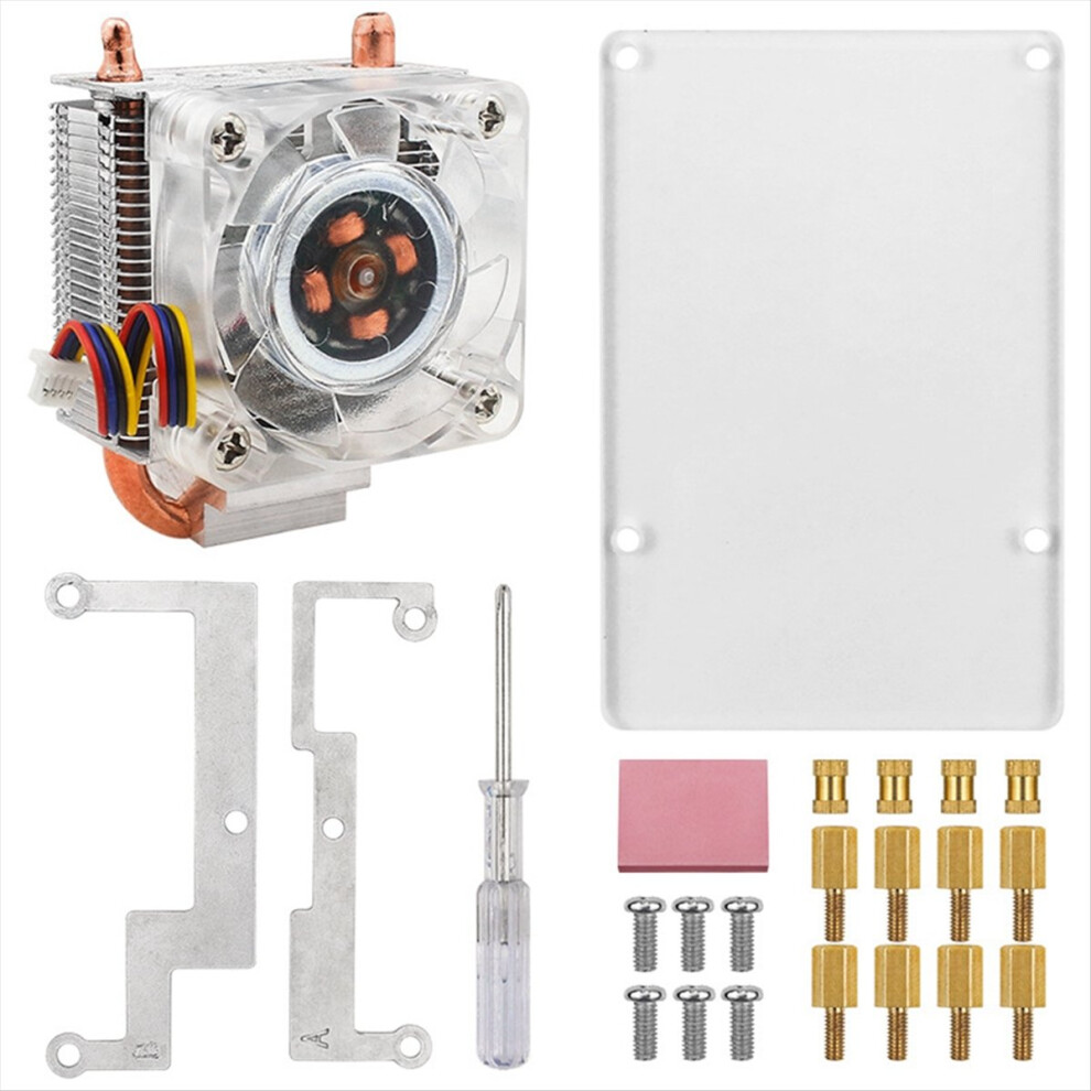 Ice Tower Fan Thinner Rgb Low-Profile Cpu Cooler U-Shaped Copper Tube Fins For 5 Pi5 ,Vertical 4853808693402