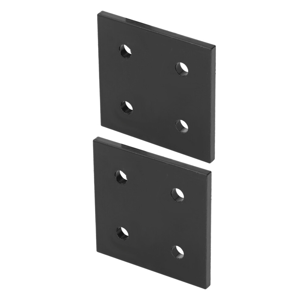 2Pcs Aluminum Joint Plate Corner Fastener 4 Holes For Wood Machinery 4051356213374