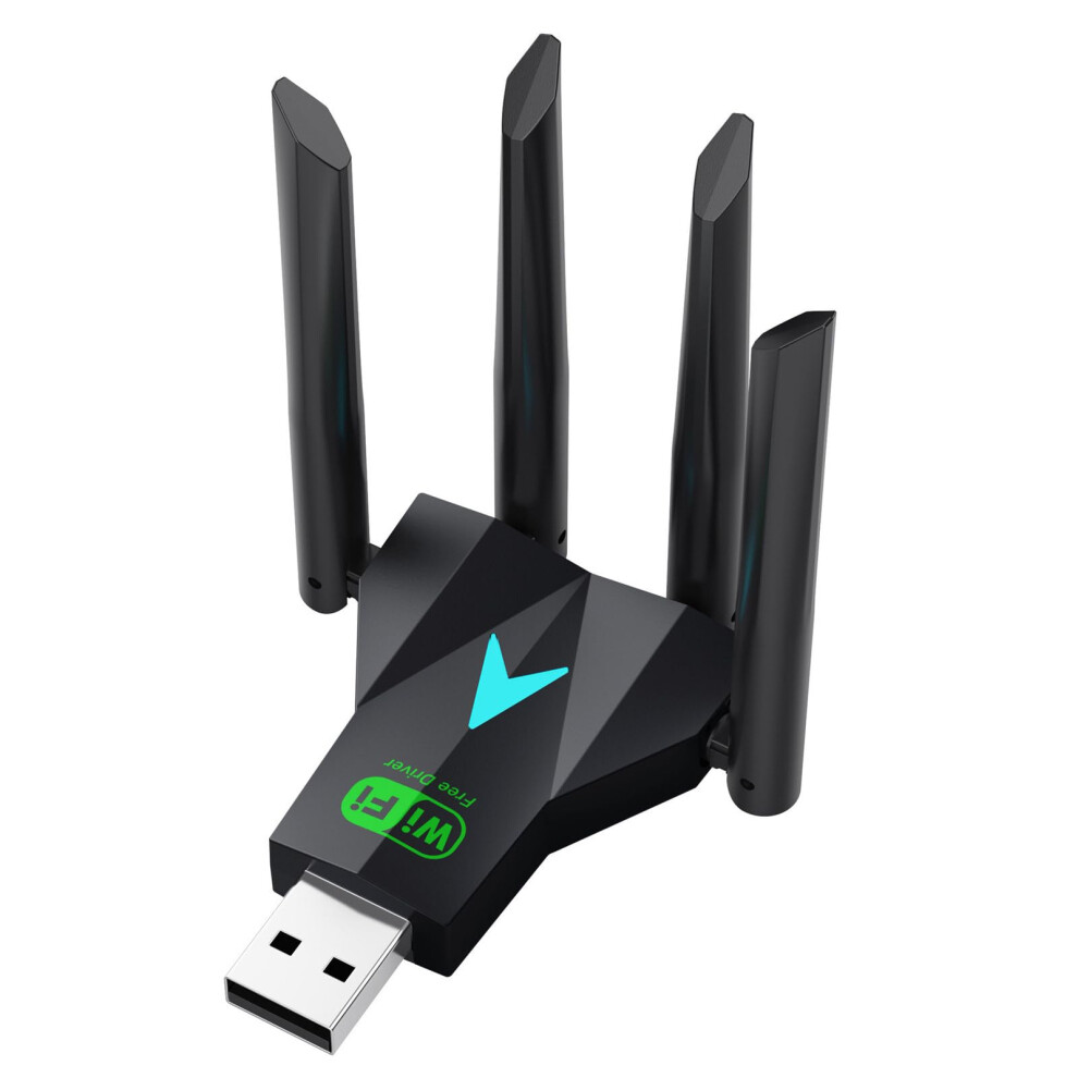 Dual Band Usb 3.0 Wireless Wifi Adapter 2.4Ghz 400Mbps And 5Ghz 867Mbps For Desktop Pc 9354506562830