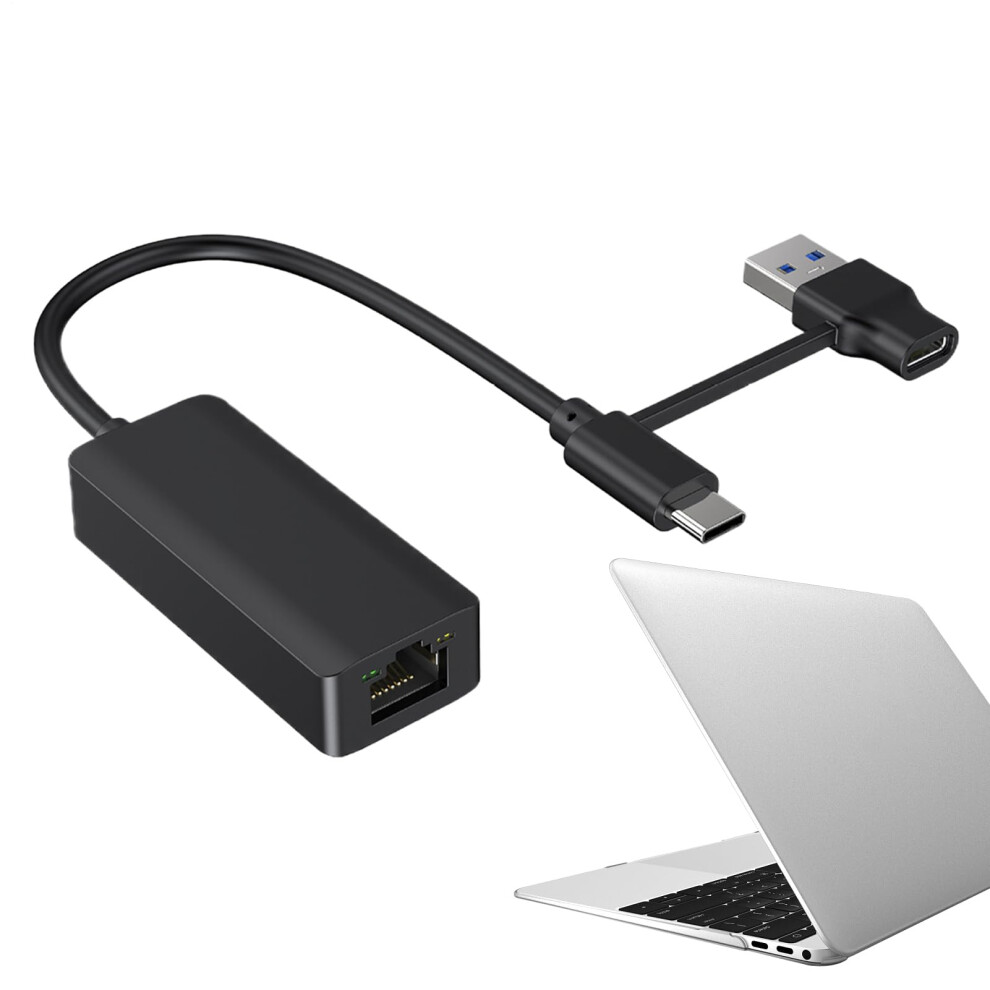 Gigabit Network Adapter Usb 3.0 Ethernet Dongle - Driver-Free External Usb Card - 1000 Mbps - Windows Mac Linux 9067246350628