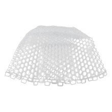 Foldable Rubber Fly Fishing Net 47cm Depth, White Landing Bag