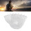 Foldable Rubber Fly Fishing Net 47cm Depth, White Landing Bag 15