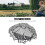 32cm Deep Black Rubber Fly Fishing Netbag - Safe & Durable Design 10