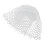 Foldable Rubber Fly Fishing Net 47cm Depth, White Landing Bag 14