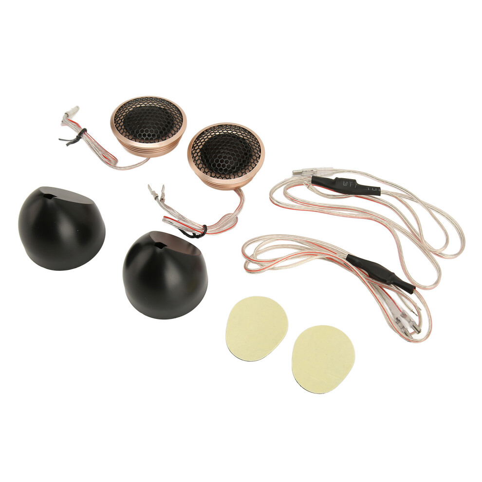 25mm Rose Gold Car Tweeter 150W 2 Pack for Auto Audio System-image-OPC-PMGQD8H-NEW