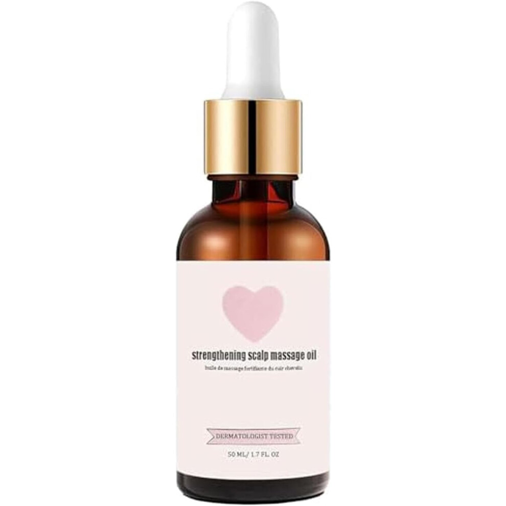 Strengthening Scalp Massage Oil For Women 50ml/1.7oz Hair Growth Oil Nourishing & Volumizing Hair Oil
