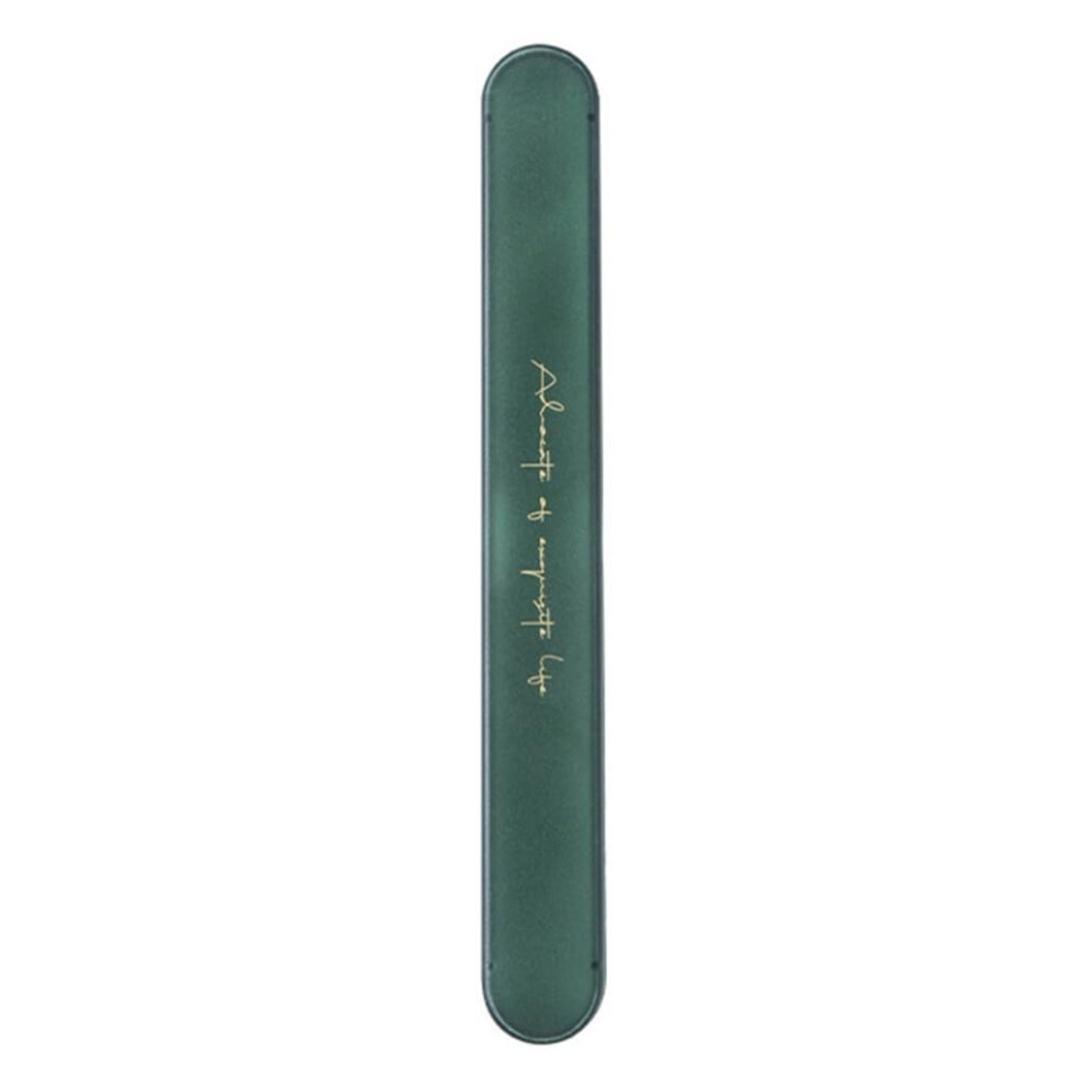 Green Toothbrush Container For Travelers And Professionals, Travel Toothbrush Case, Portable Hygienic Travel Case, Color