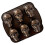 (As show, One size) Ware Halloween Bakeware, Haunted Skull Cakelet Pan, Bronze-yujiar 1