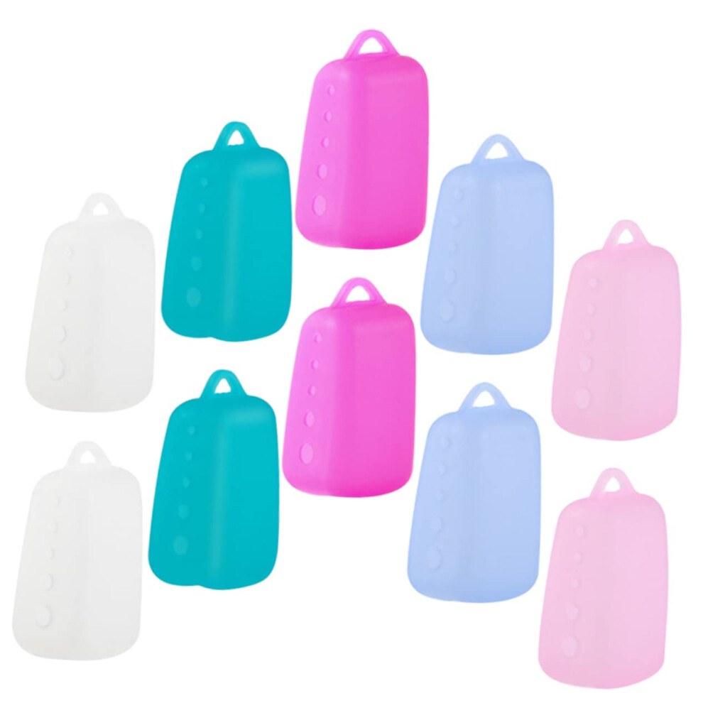 Toothbrush Protector Caps 10-Pack Portable Head Covers For Travel And Home Lightweight Fits Most Standard Toothbrushes