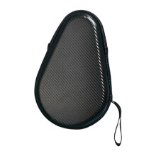 Table Tennis Paddle Case Gourd Shape Portable Hard Cover Wear Resistant Storage Bag Fits Most Paddles