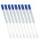 (As show, One size) 50 Sets Disposable Collection Swabs Sterile Swabs Lab Swab Sampling Accessory 3