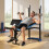 Homcom HOMCOM Adjustable Weight Bench with Leg Developer Barbell Rack for Home Gym 9
