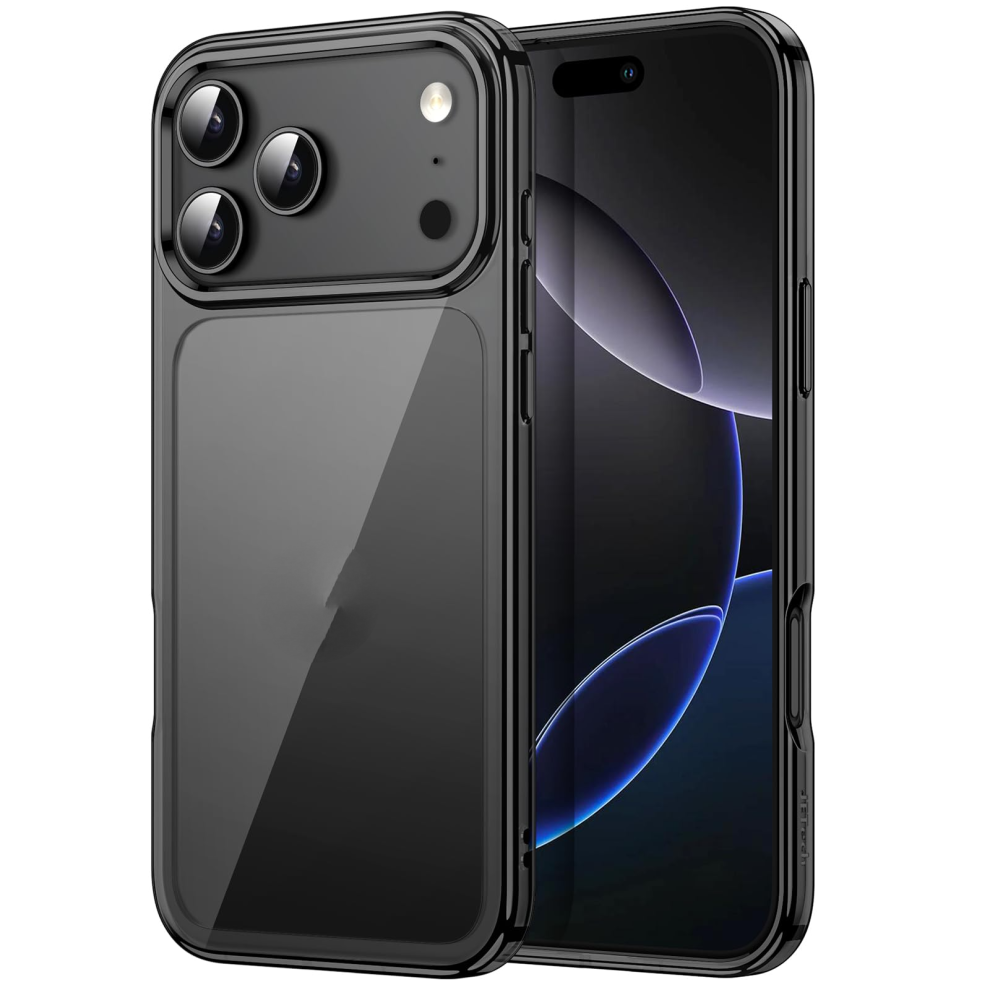 (Phone 17) Zsy Non-Yellowing Shockproof Phone Case For Iphone 17 6.27Inch, Anti-Scratch Clear Bumper Cover, Black 7059941726404