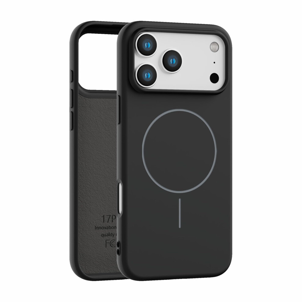 (Phone 17Pro) Zsy For Iphone 17 Case With Wireless Charging Support, Slim Shockproof Cover And Soft Matte Finish, Black 7059941729122