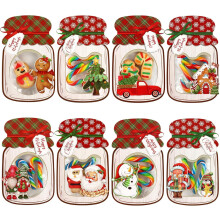 ZSY 48-Pack Christmas Cards - DIY Goodie Bags for Stocking Stuffers, Kids Party Favors Classroom Prizes & Holiday Gift Exchange