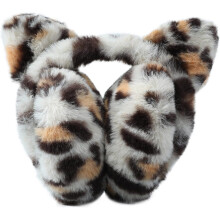 ZSY Adorable Foldable/Unfoldable Animal - Themed Plush Ear Muffs - Ideal for Outdoor Winter Warmth