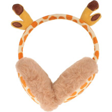 ZSY Cute Giraffe - Themed Earmuff Headband for Women - Portable & Warm, Ideal for Motorcycle, Skiing Cosplay and More