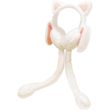 ZSY Elegant Animal - Shaped Winter Earmuffs - Soft & Warm Ear Warmers for Ladies and Girls