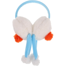 ZSY Cute Snowman Earmuffs for Women - Stylish & Warm Winter Accessories for Outdoor & Daily Use