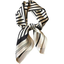 ZSY 27'' x 27'' 100% Pure Mulberry Silk Square Scarf, Versatile Natural Silk Neckerchief & Headscarf for Women and Men