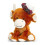 Keel 14cm Pippins Highland Cow - Plush Soft Toy 1