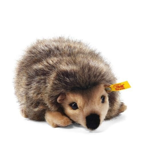 Steiff Joggi Hedgehog, Mottled Brown - Plush Soft Toy