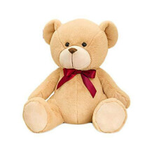 35cm Barney Bear with Ribbon Brown