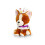 Keel 14cm Corgi with Cape & Crown - Plush Soft Toy 1