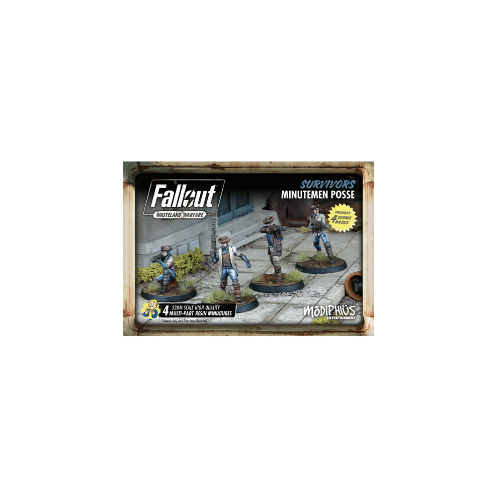 Asmodee Fallout: Wasteland Warfare- Survivors: Minutemen Posse