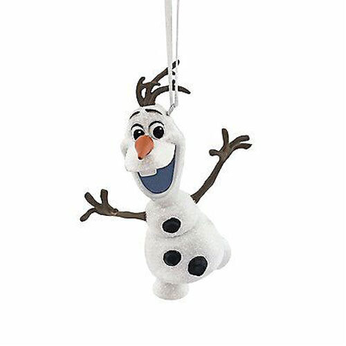 Steiff Disney Frozen Olaf Ornament, White - Plush Soft Toy