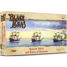 Black Seas: Spanish Navy 3rd Rates Of Renown - Tabletop Miniatures Wargame