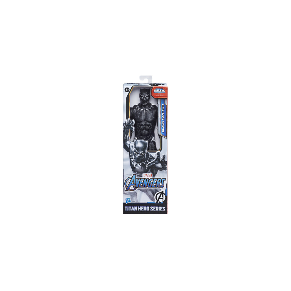 Hasbro Avengers Titan Hero Figure Panther Black