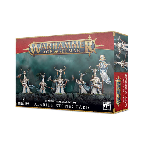 Games Workshop Lumineth Realm-Lords: Alarith Stoneguard - Tabletop Miniatures Wargame