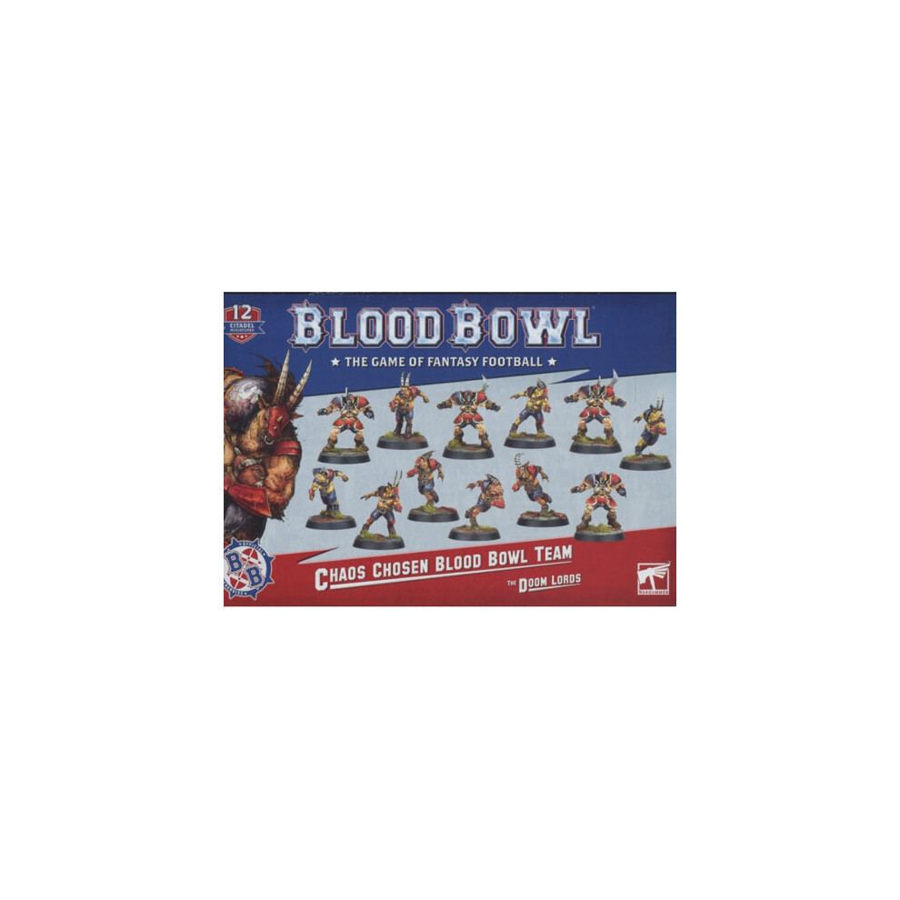 Games Workshop Blood Bowl: Chaos Chosen Team (Second Season) - Tabletop Miniatures Wargame