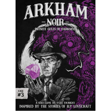 Ludonova Arkham Noir Kortspel Fall 3 Oändliga Mörker | Mysteriespel | Spännande Äventyrsspel för Vuxna och Tonåringar | 14+ | 1 Spelare