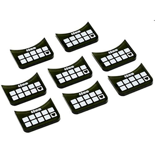 Medium-Base Wound Markers - Tabletop Miniatures Wargame
