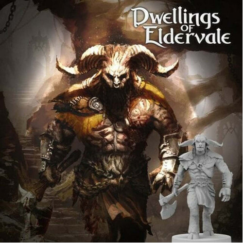 Dwellings Of Eldervale Minotaur Mercenary