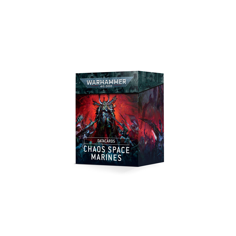 Games Workshop Datacards: Chaos Space Marine (2022)
