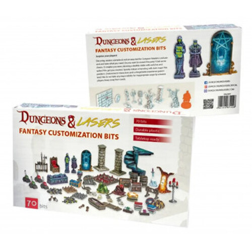 Dungeons & Lasers: Fantasy Customisation Bits - Board Game