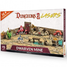 Dungeons And Lasers: Dwarven Mine Props - Board Game