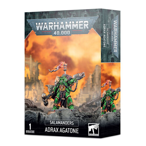 Games Workshop Salamanders: Adrax Agatone - Tabletop Miniatures Wargame