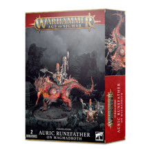 Fyreslayers: Auric Runefather/Magmadroth - Tabletop Miniatures Wargame
