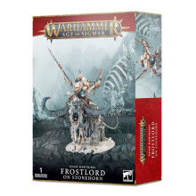 OGOR MAWTRIBES: FROSTLORD ON STONEHORN - Tabletop Miniatures Wargame