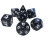 Asmodee Munchkin Polyhedral Dice Set Black/White - Board Game 1