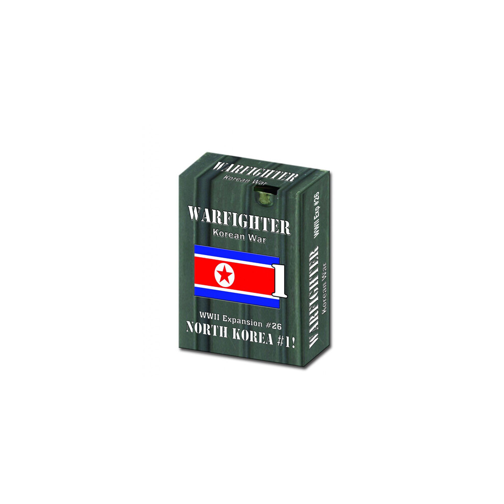 Asmodee Warfighter Korean War: Expansion 26 - North Korea #1 - Board Game