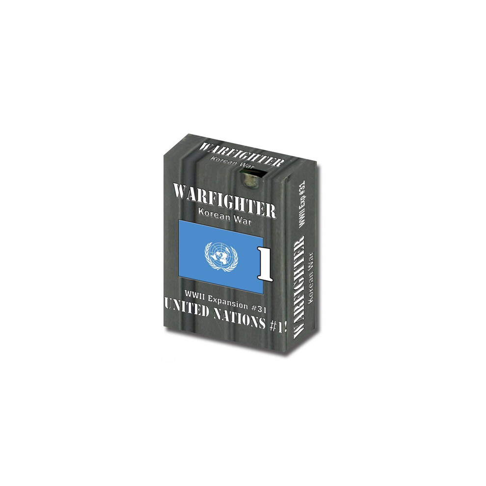 Asmodee Warfighter Korean War: Expansion 31 - United Nations