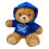 Keel 15cm Keeleco Scottish Hoodie Bear - Plush Soft Toy 1