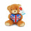 Keel 20cm Keeleco London Heart Bear - Plush Soft Toy 1